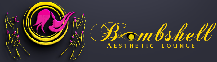 bombshell aesthetic lounge logo